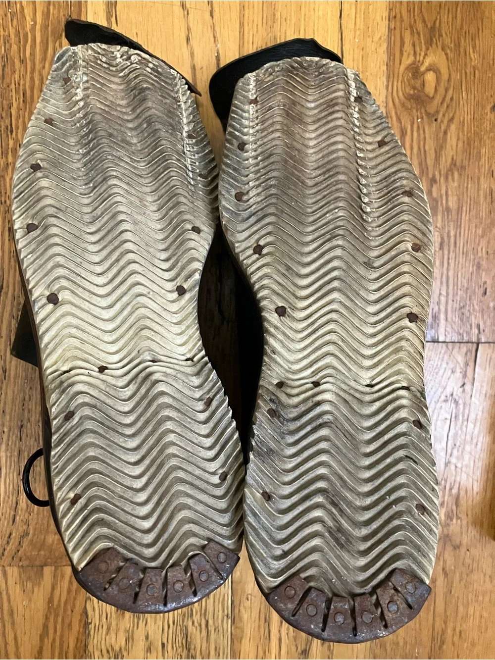 Vintage Henke? Stein Eriksen Size 8-2 Leather Cross Country Ski Boots Tyrol Tree